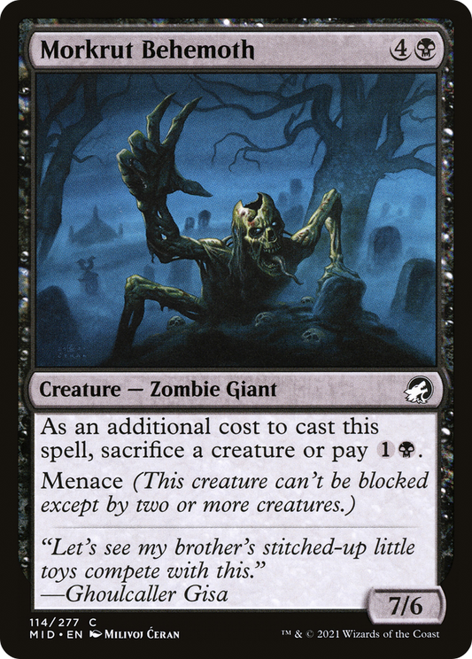 Morkrut Behemoth [Innistrad: Midnight Hunt]