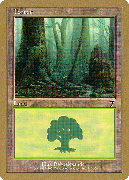 Forest (rl329) (Raphael Levy) [World Championship Decks 2002]