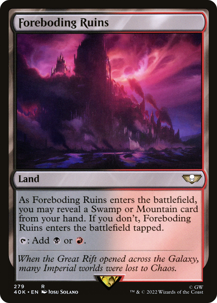 Foreboding Ruins [Universes Beyond: Warhammer 40,000]