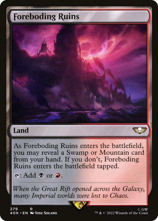 Foreboding Ruins [Universes Beyond: Warhammer 40,000]