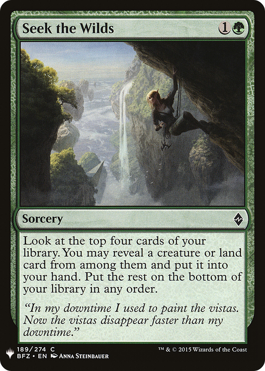 Seek the Wilds [Mystery Booster]
