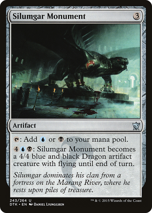 Silumgar Monument (DTK-243) - Dragons of Tarkir Foil