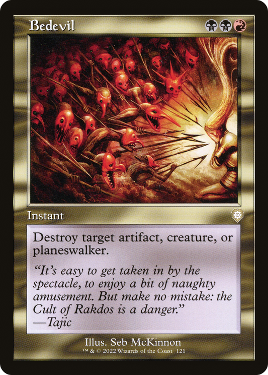 Bedevil (Retro) [The Brothers' War Commander]