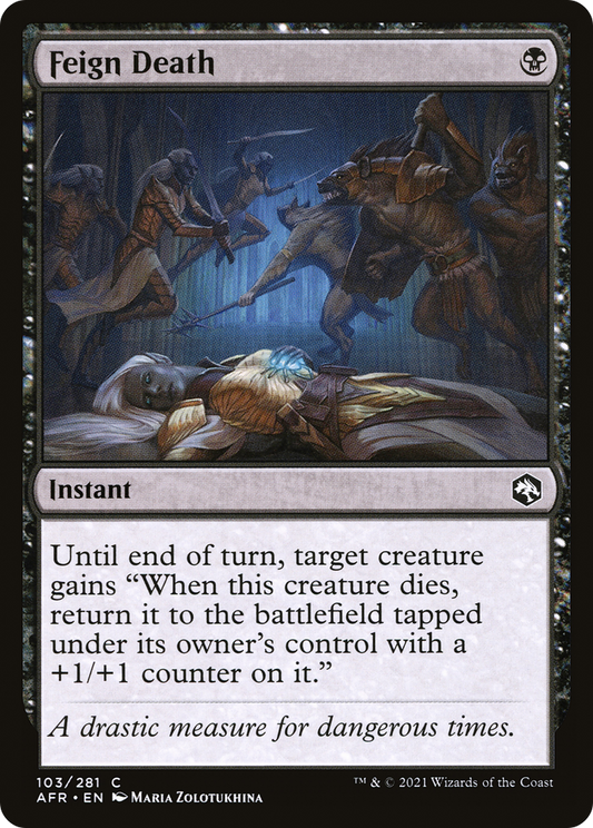 Feign Death (AFR-103) - Adventures in the Forgotten Realms Foil