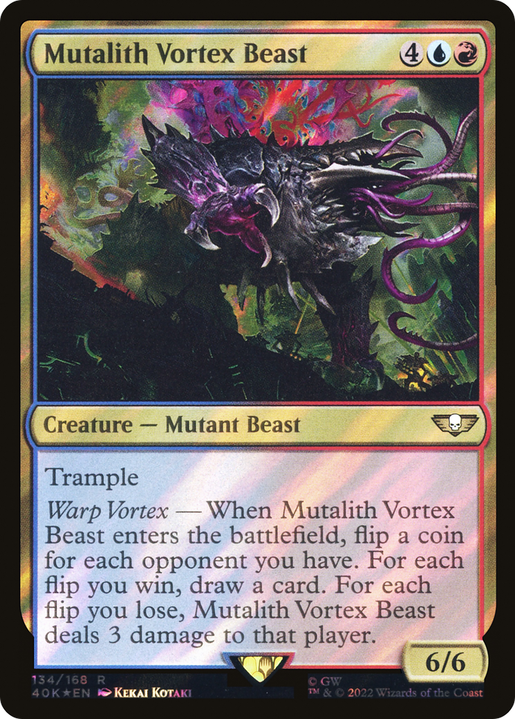 Mutalith Vortex Beast (Surge Foil) [Universes Beyond: Warhammer 40,000]