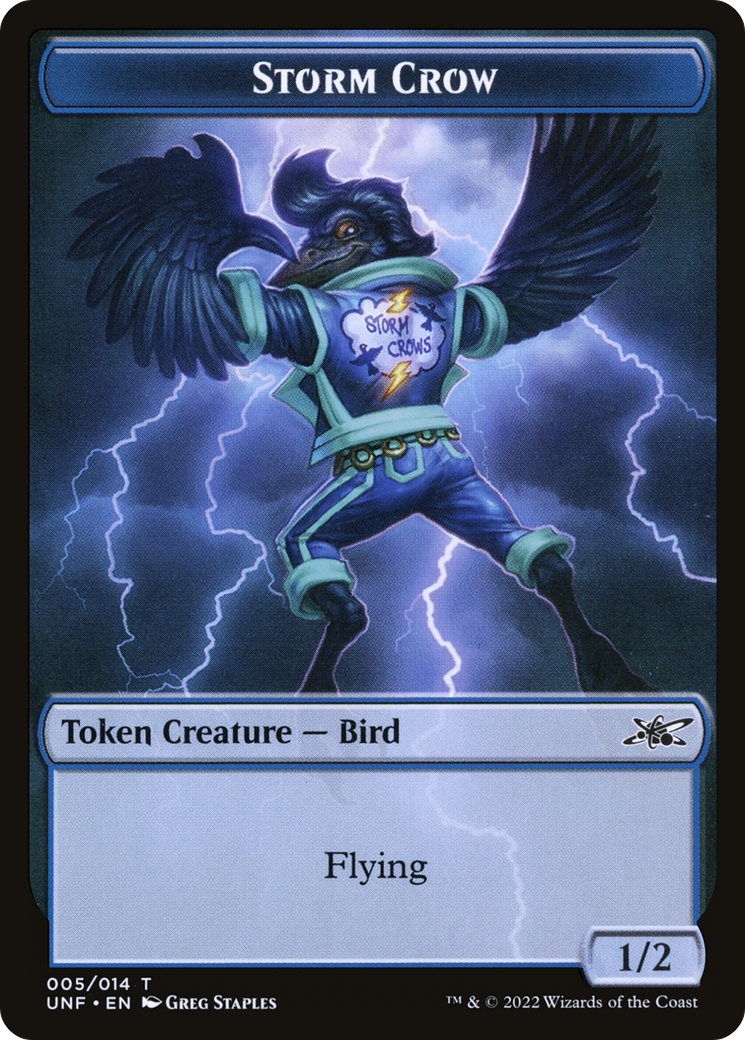 Storm Crow (UNF-005) - Unfinity Tokens Foil