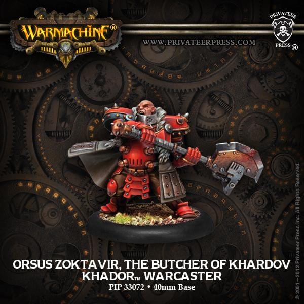 Orsus Zoktavir, The Butcher Of Khardov - pip33072 - Used