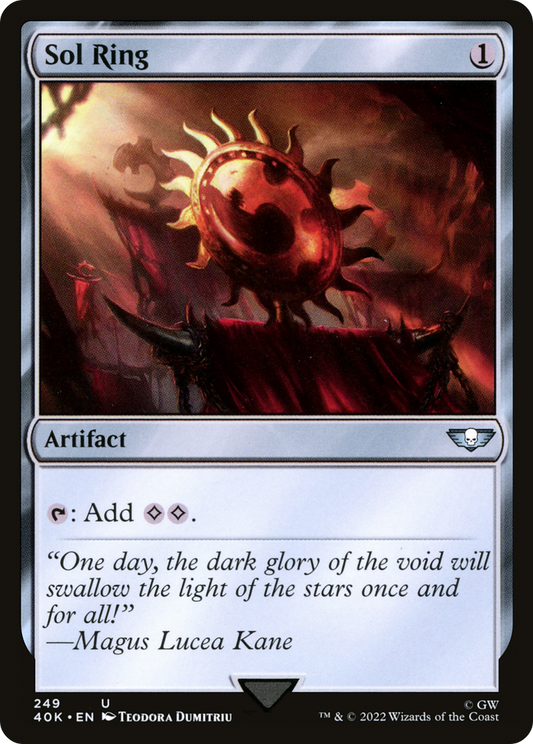 Sol Ring (249) [Universes Beyond: Warhammer 40,000]