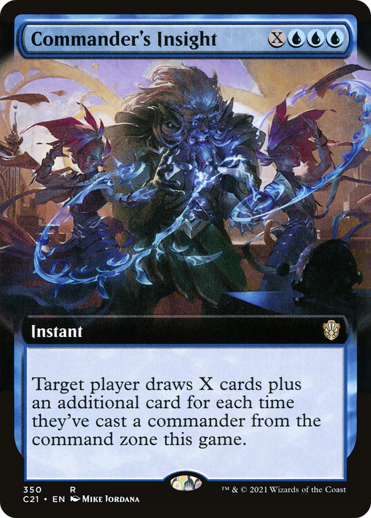 Commander's Insight (Extended) [Commander 2021]