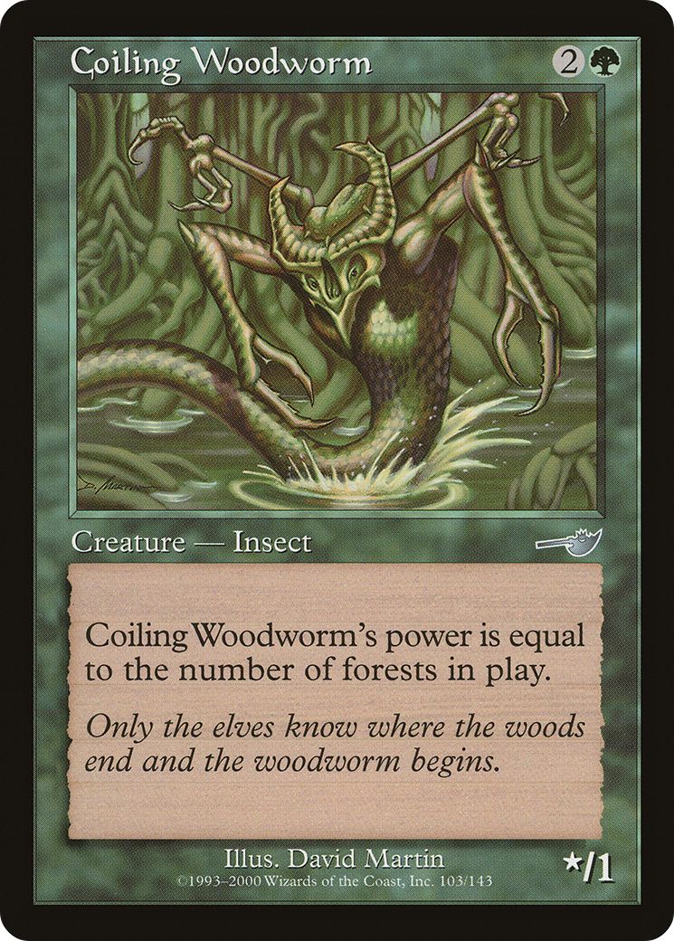 Coiling Woodworm (NMS-103) - Nemesis Foil
