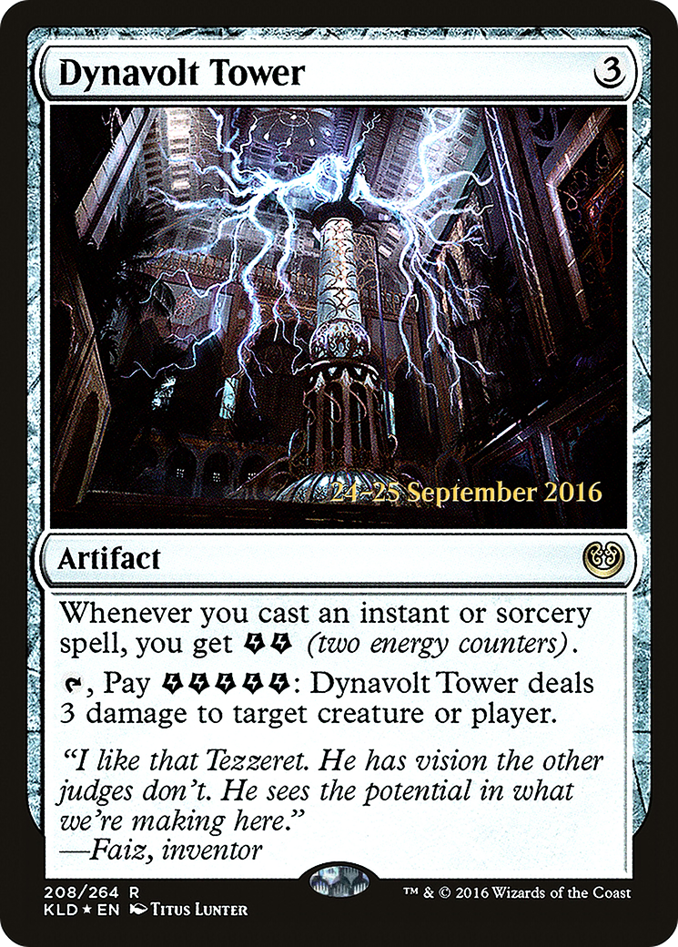 Dynavolt Tower  [Kaladesh Prerelease Promos]