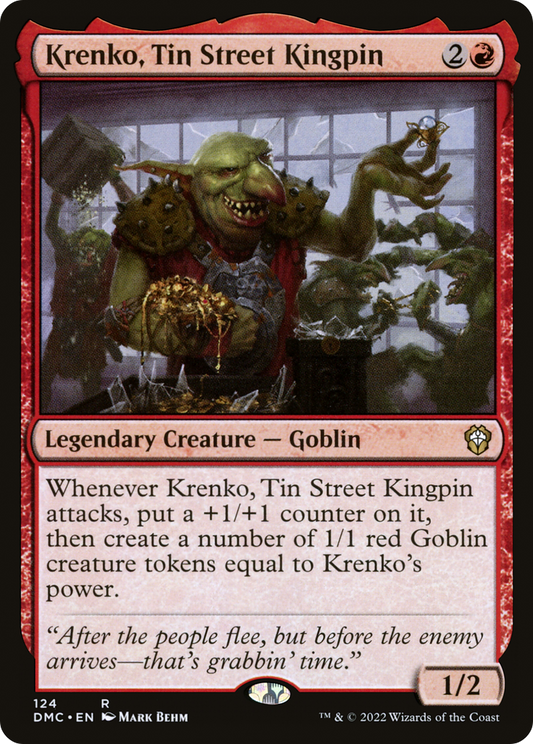 Krenko, Tin Street Kingpin [Dominaria United Commander]