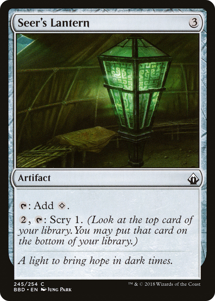 Seer's Lantern (BBD-245) - Battlebond Foil