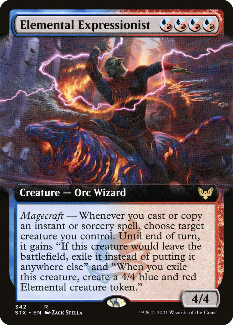 Elemental Expressionist (Extended) [Strixhaven: School of Mages]