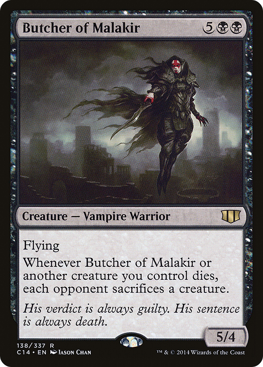 Butcher of Malakir [Commander 2014]