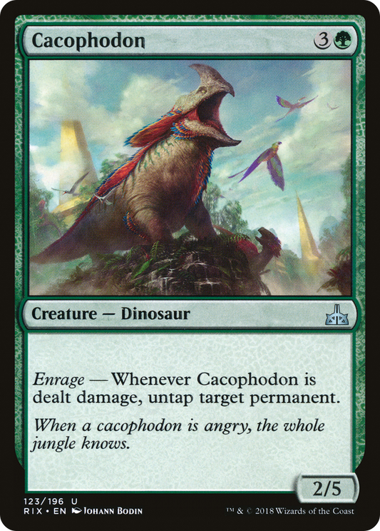 Cacophodon (RIX-123) - Rivals of Ixalan