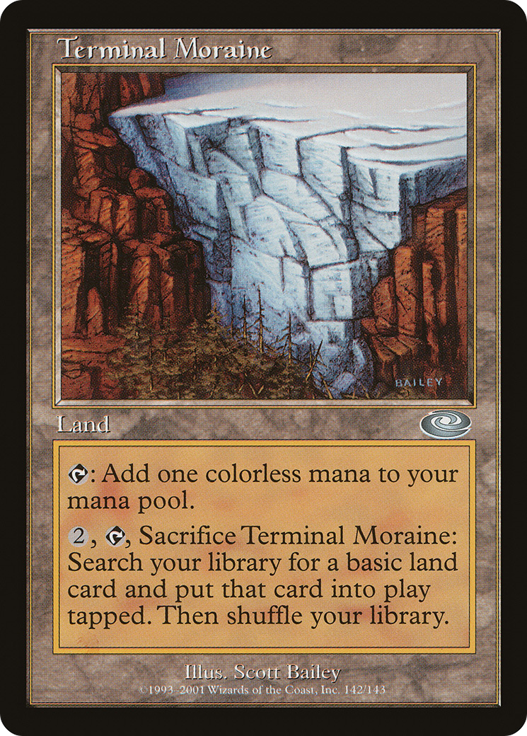 Terminal Moraine (PLS-142) - Planeshift Foil