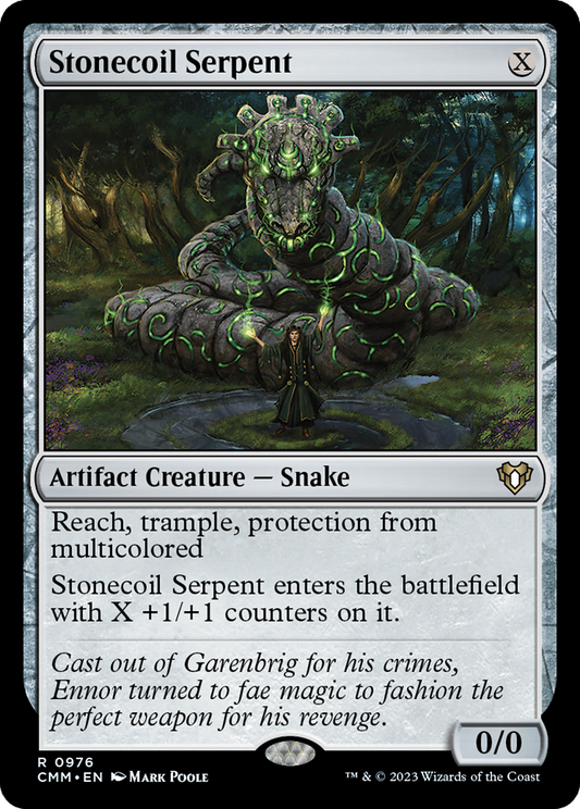 Stonecoil Serpent [Commander Masters]