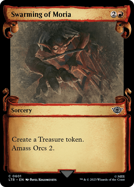 Swarming of Moria (LTR-601) - The Lord of the Rings: Tales of Middle-earth: (Showcase)