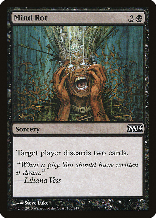 Mind Rot (M14-106) - Magic 2014 Foil