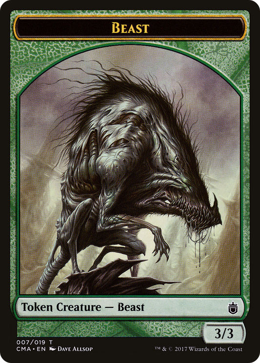 Beast (007/019) [Commander Anthology Tokens]
