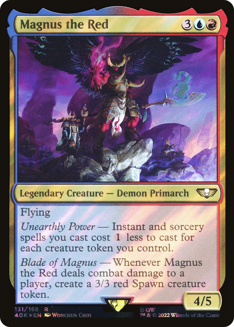 Magnus the Red (Surge Foil) [Universes Beyond: Warhammer 40,000]