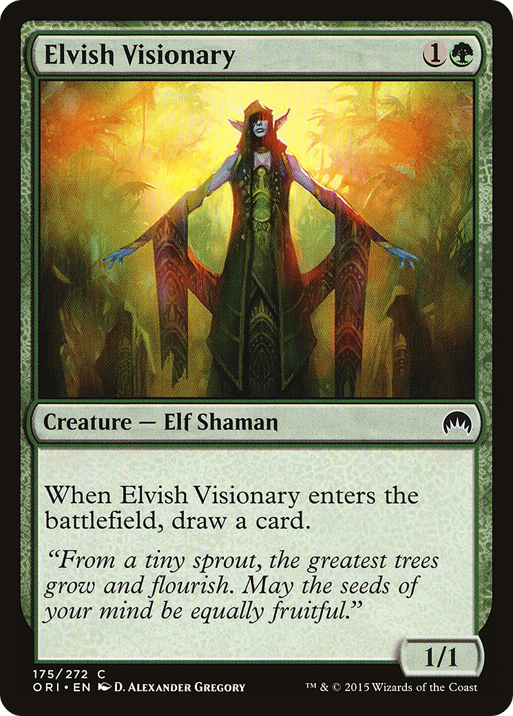 Elvish Visionary (ORI-175) - Magic Origins