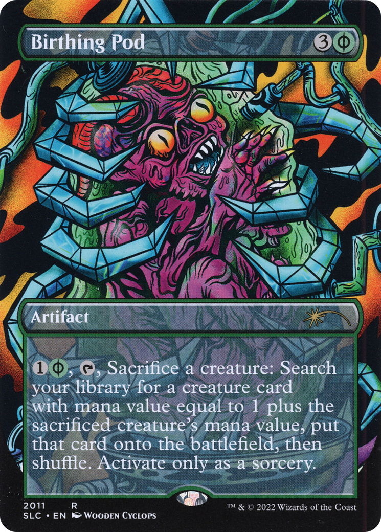 Birthing Pod (SLC-2011) - Secret Lair 30th Anniversary Countdown Kit (Borderless) Foil
