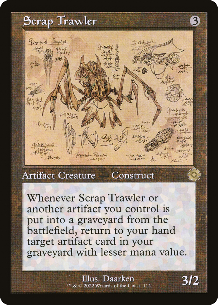 Scrap Trawler (BRR-112) - The Brothers' War Retro Artifacts Foil