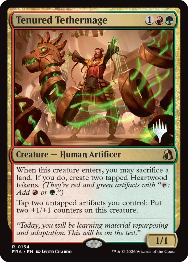 Tenured Tethermage (154) [Reality Fracture Promos]