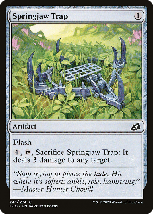 Springjaw Trap [Ikoria: Lair of Behemoths]