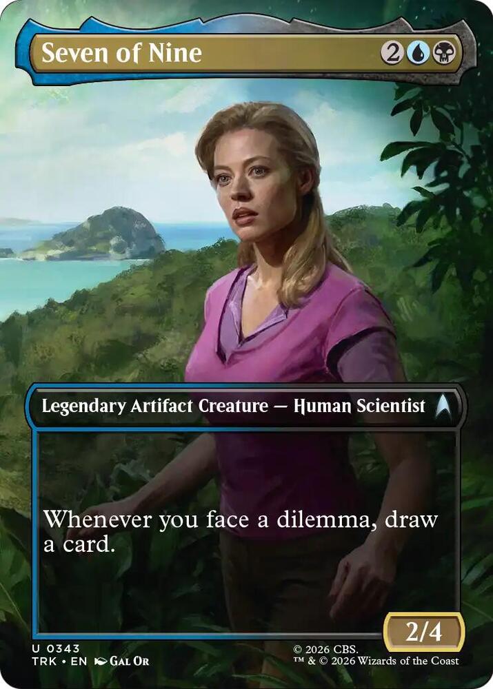 Seven of Nine (Borderless) (343) [Star Trek]