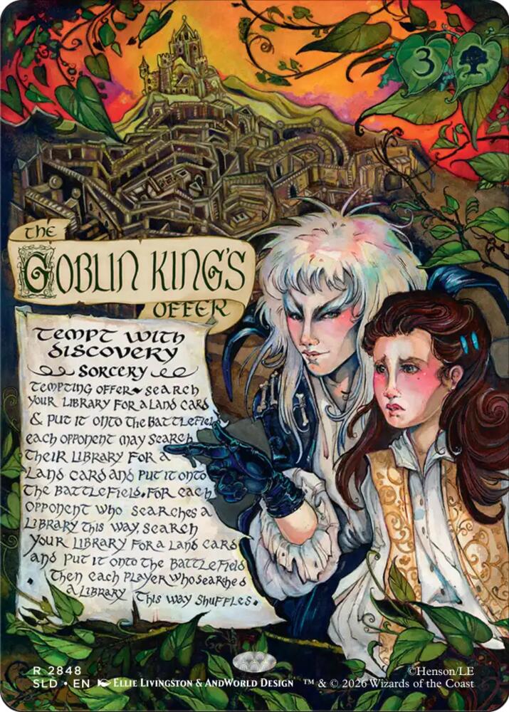 The Goblin King's Offer - Tempt with Discovery (2848) [Secret Lair Drop]