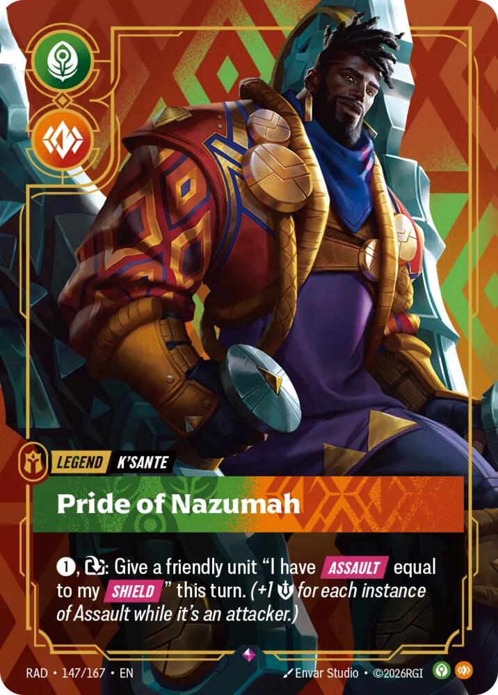 K'Sante, Pride of Nazumah (147/167) [Radiance]