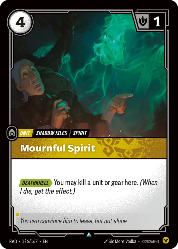 Mournful Spirit (126/167) [Radiance]