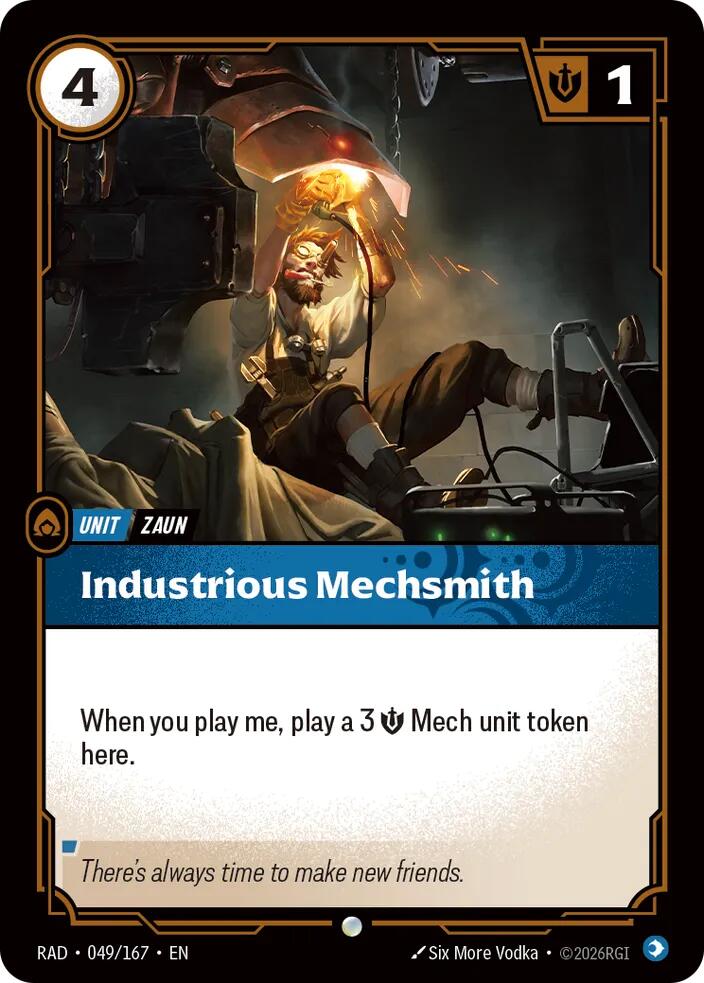Industrious Mechsmith (049/167) [Radiance]