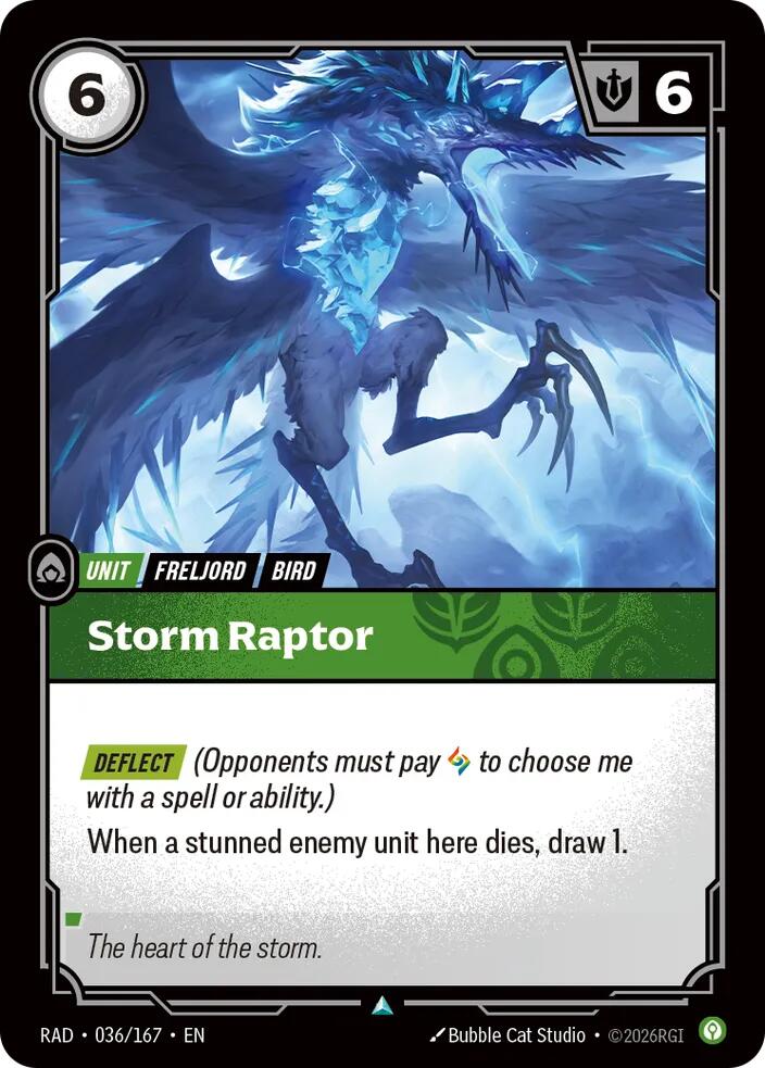 Storm Raptor (036/167) [Radiance]
