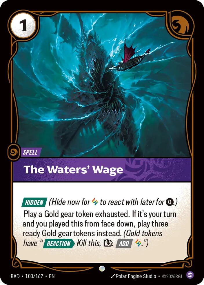 The Waters' Wage (100/167) [Radiance]
