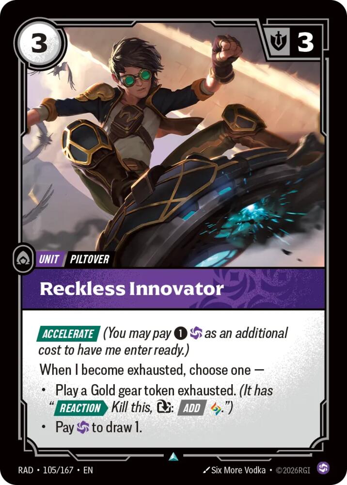 Reckless Innovator (105/167) [Radiance]