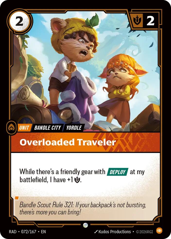 Overloaded Traveler (072/167) [Radiance]