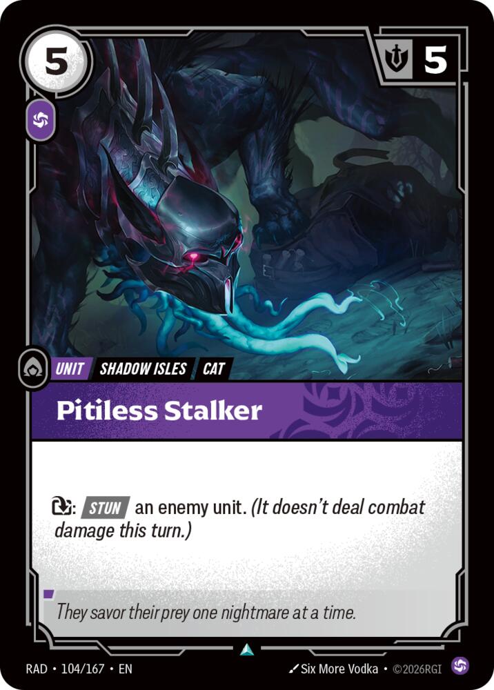 Pitiless Stalker (104/167) [Radiance]
