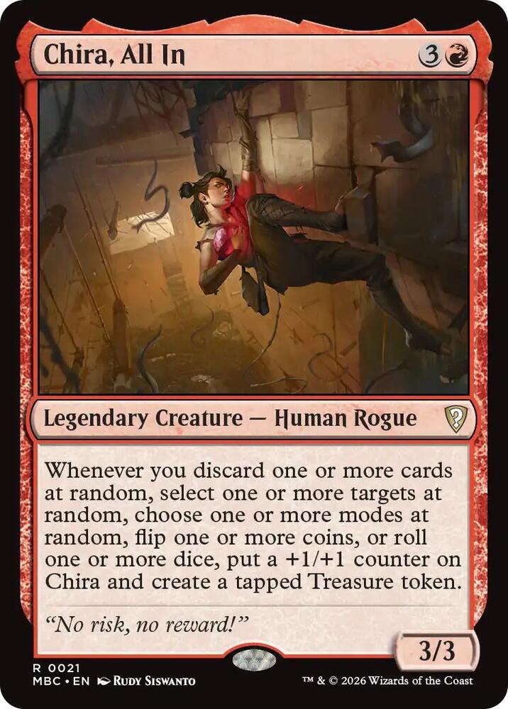 Chira, All In (21) [Mystery Booster Commander Edition]