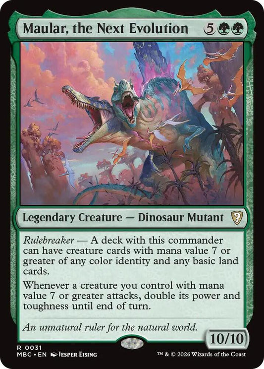 Maular, the Next Evolution (31) [Mystery Booster Commander Edition]
