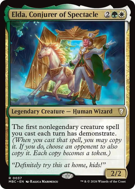 Elda, Conjurer of Spectacle (37) [Mystery Booster Commander Edition]