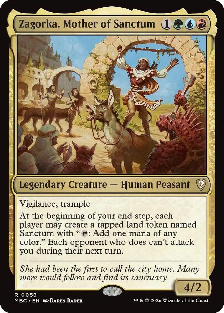 Zagorka, Mother of Sanctum (58) [Mystery Booster Commander Edition]