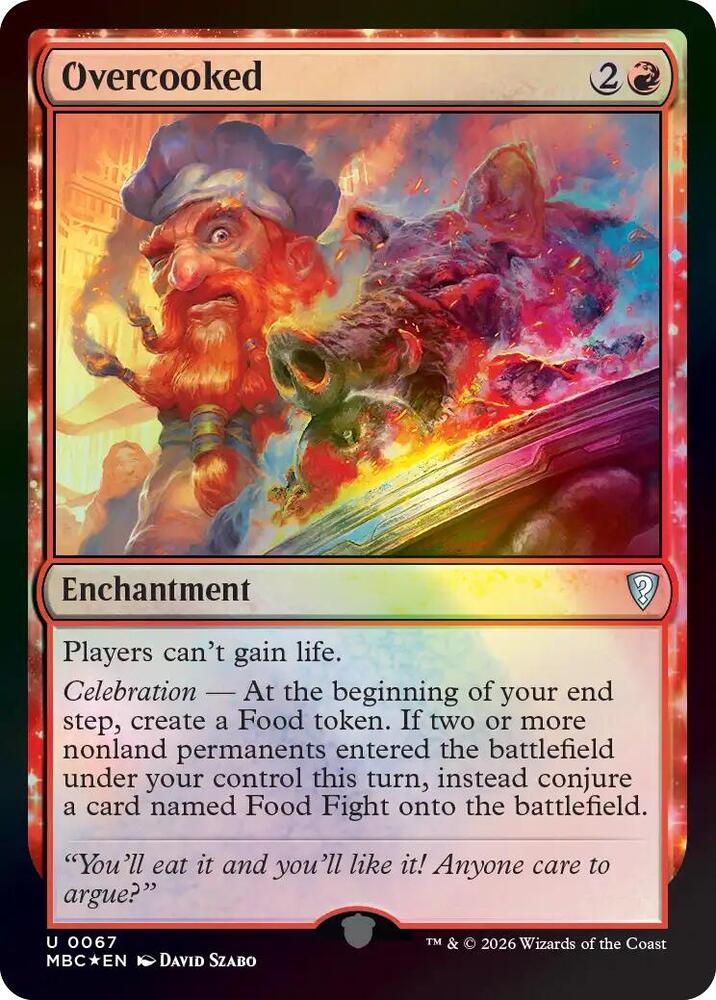 Overcooked (67) [Mystery Booster Commander Edition]