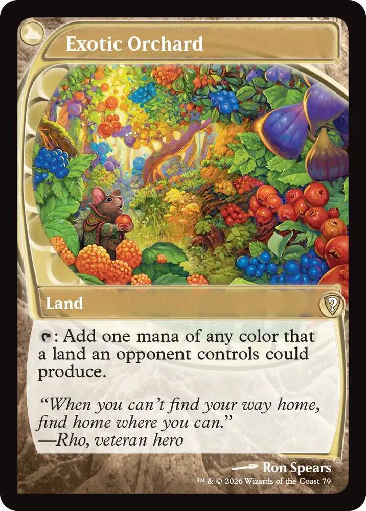 Exotic Orchard (Future Sight) (79) [Mystery Booster Commander Edition]