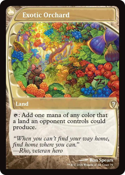 Exotic Orchard (Future Sight) (79) [Mystery Booster Commander Edition]