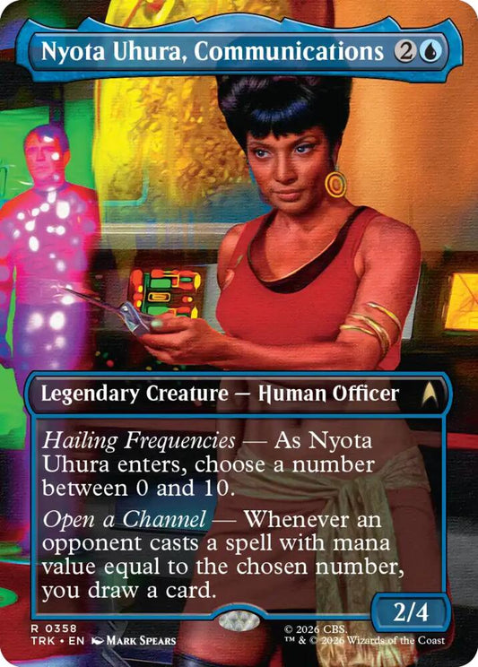 Nyota Uhura, Communications (Borderless) (358) [Star Trek]