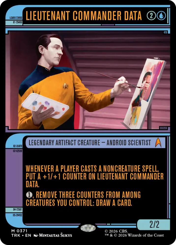 Lieutenant Commander Data (Showcase) (371) [Star Trek]